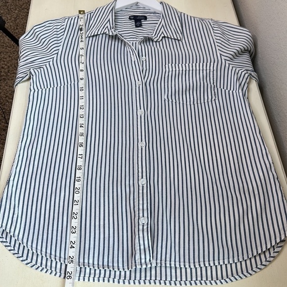 Gap Factory Boyfriend Fit Button Down Shirt Size S - Picture 11 of 12
